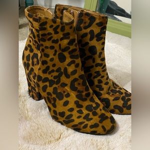 Cheetah Booties